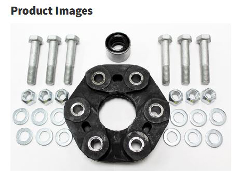 DRIVE COUPLING FLEXI PROP REAR D1              TVF100010