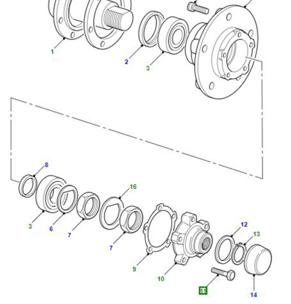 BOLT M10 X 45 FLANGE BX110095M