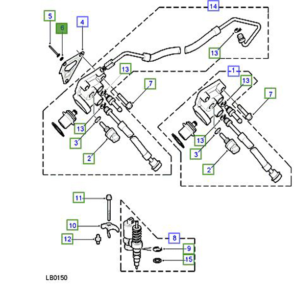 O RING SEALING FUEL REGULATOR  TD5  ERR6761