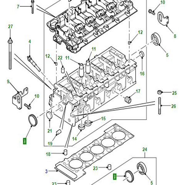 PLUG BLANKING CAMSHAFT TD5 FRONT  LDI100030