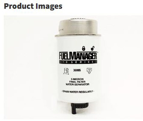 FILTER FUEL DEF 07- REPLACEMENT~ WJI500040G