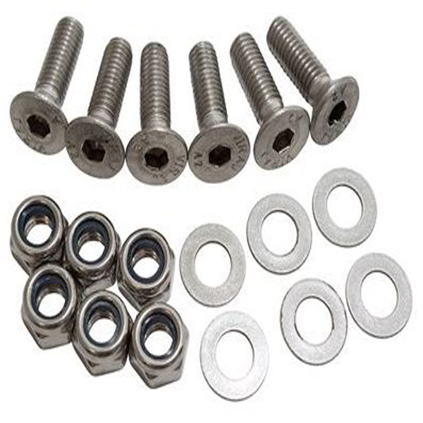 STAINLESS STEEL BOLT SET BONNET HINGES DEFENDER  DA1135