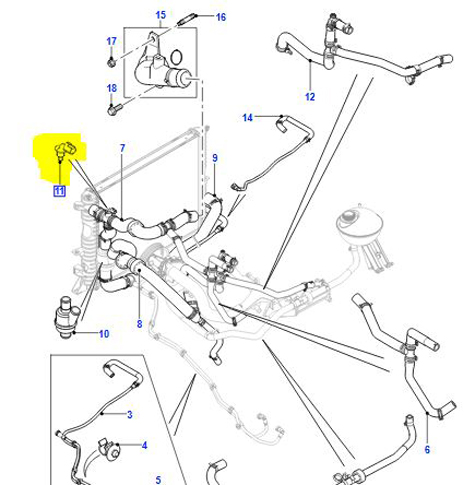 SENSOR – ENGINE COOLANT TEMPERATUR 4346360G
