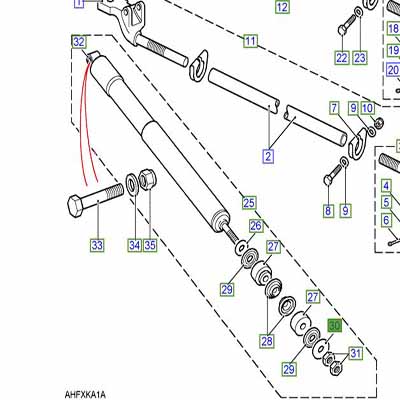 WASHER  STEERING DAMPER         WJ110007L