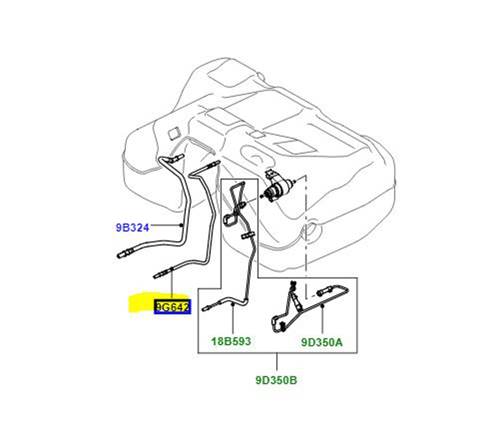 TUBE – FUEL FEED                LR000978