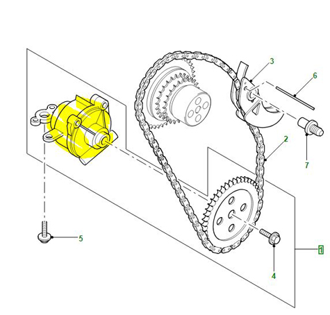 PUMP ASSY – OIL 2.4L PUMA LR004868