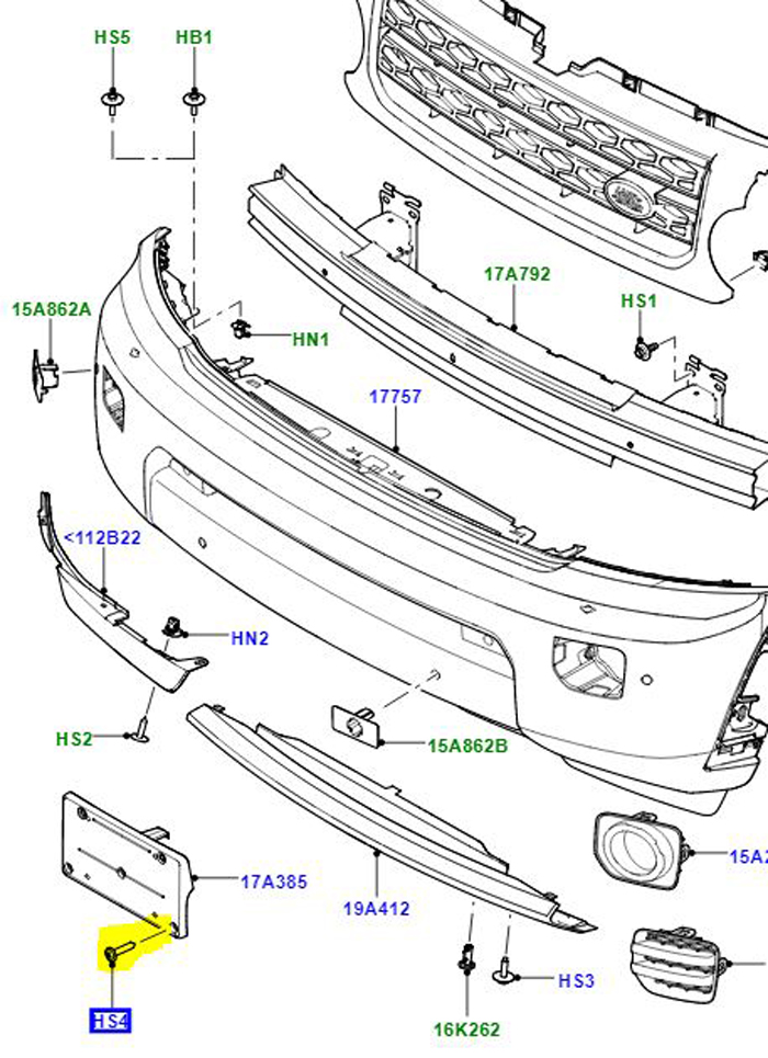 SCREW NUMBER PLATE M5   DYP000040