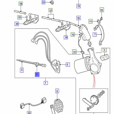 FERRULE WINDSCREEN WIPER DEF/RRC   DLY000010