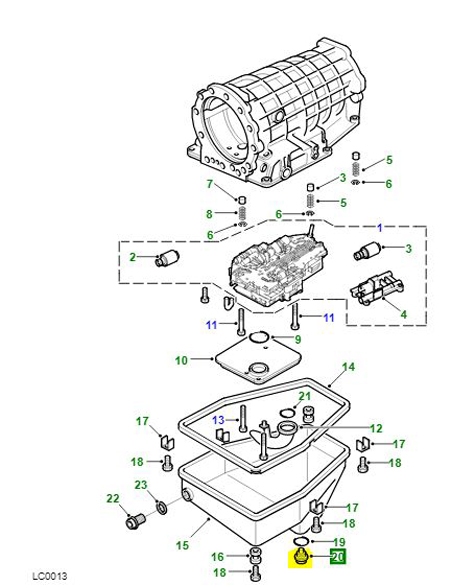 COTTER VALVE  V8 PETROL ERC1637