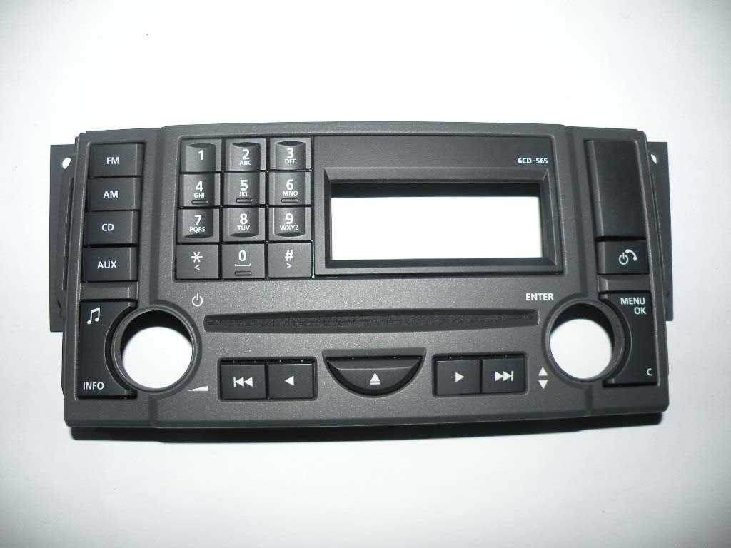 CD PLAYER FRONT PANEL WITH INTEGRATED MOST 6 CD LR019966