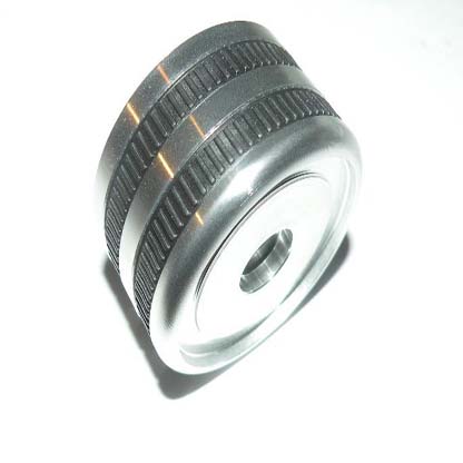 BOUTON – LEVIER DE COMMANDE ARGENT ANODISÉ BOUTON D’ENGRENAGE VPLSS0142