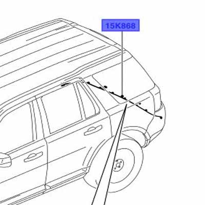 PDC WIRE WITH REAR PARKING AID LR001799