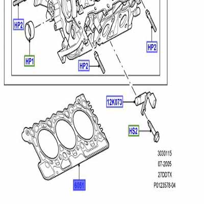 GASKET CYLINDER HEAD GRADE 3 2.7L V6 LR009721