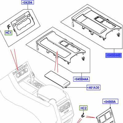 CONSOLE PANEL CENTRE FINISHER LR056817