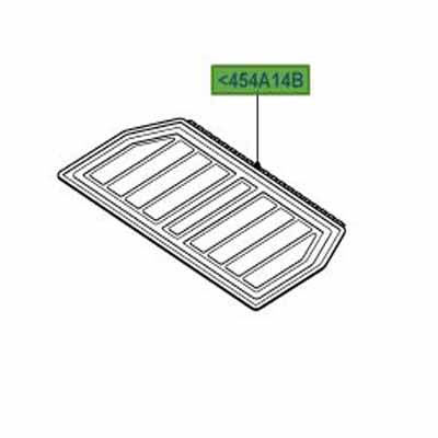 MAT – LOADING COMPARTMENT RUBBER, EXTENSION VPLWS0223