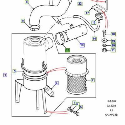 CLIP-HOSE NA DIESEL CJ600504L