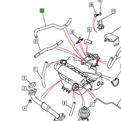 HOSE VACUUM. ETC7329
