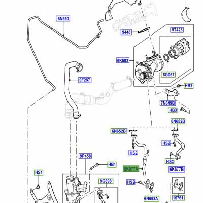 HOSE – OIL RETURN LR013611