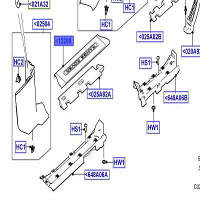 PLATE – DOOR SCUFF RIGHT HAND FRONT LR043335