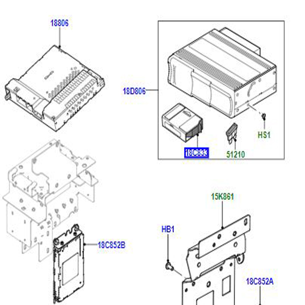 MAGAZINE CD AUTOCHANGER LR025951