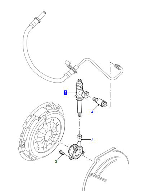 ADAPTER – CLUTCH CONTROL DEF 2007  LR068981