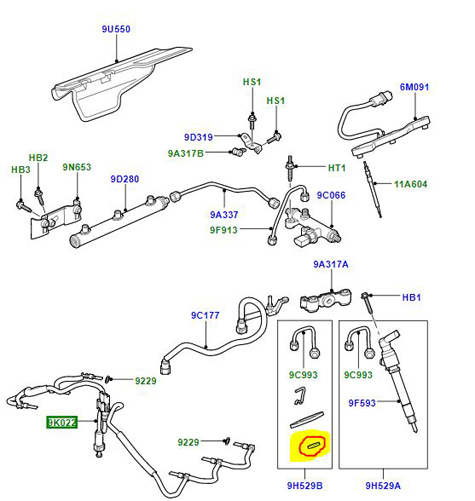 FUEL INJECTOR WASHER 1331261C