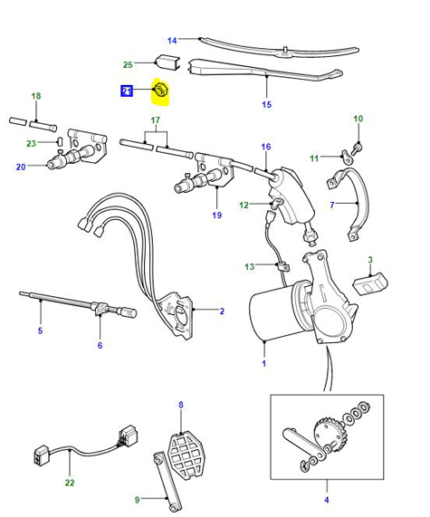 NUT WIPER ASSEMBLY DLP500010