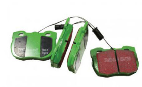 EBC GREEN STUFF REAR BRAKE PADS BA2198A