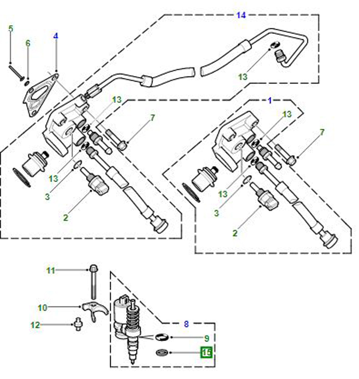 COPPER WASHER-INJECTOR SEALING TD5 ERR6417