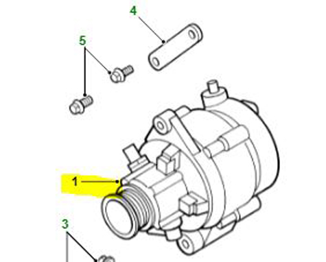ALTERNATOR 2.0L PETROL LR067840