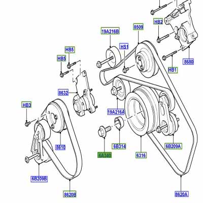 BOLT ENGINE TIMING 4677860