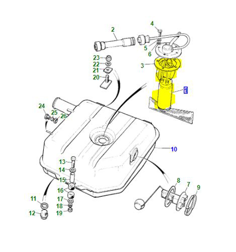 FUEL PUMP HIGH PRESSURE PRC8318