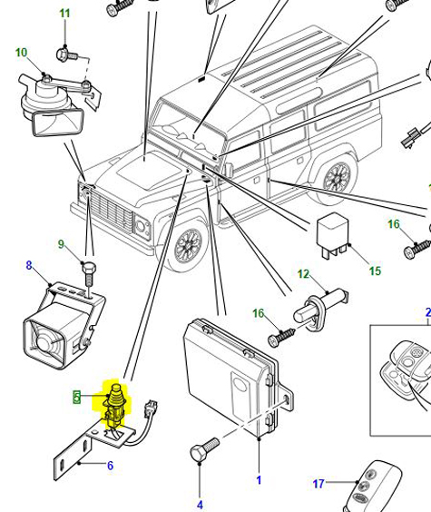 BONNET CONTACT SWITCH AMR2022