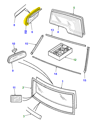WHEATHER STRIP AWR1146