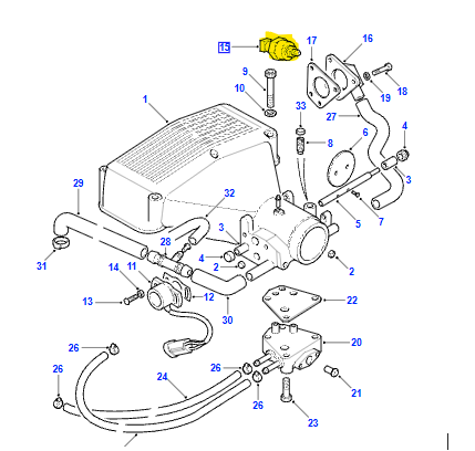 STEPPER MOTOR V8 ERR5199
