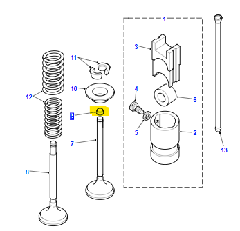CAP VALVE STEM LJC100270G