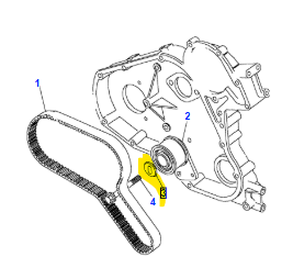 WASHER TIMING TENSIONER ERR900